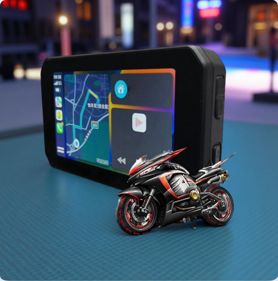 Apple CarPlay pour MOTOCYCLETTE  CarPlay for MOTORCYCLE